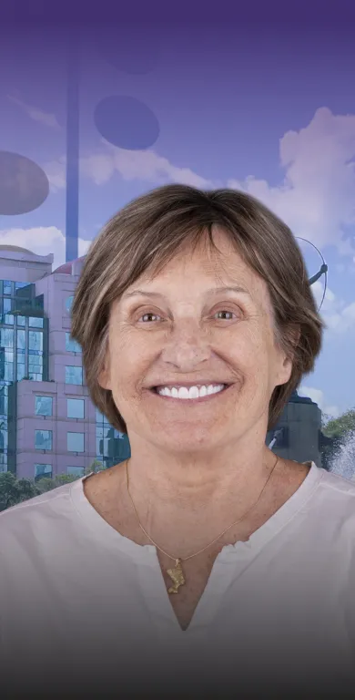 senior woman with big crafted smile after Smile Masters treatment